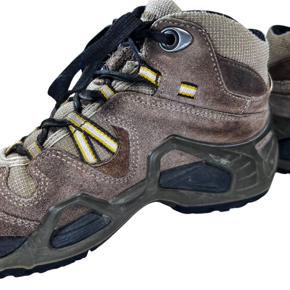 Lowa Mens Renegade Mid Hiking Boots Size 7 EU 38 Brown Vibram Goretex - Picture 16 of 16